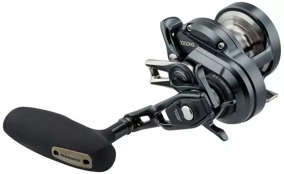 Катушка для приманки SHIMANO с двойным валом Ocean Jigger F Custom 1000HG Jigging Red Sea Bream Hairtail Root Fish (Правильно) чёрный