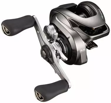 Катушка SHIMANO Bait двухосная 20 Metanium RIGHT универсальная серый