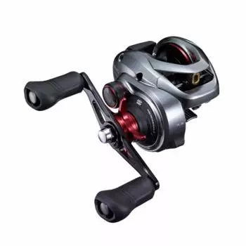 Катушка SHIMANO Bait Reel Double Axis Reel Bass Scorpion MD 2021 300XG RIGHT Bass Fishing серый