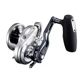 Катушка SHIMANO Double Axis 21 Ocean Jigger 1501XG Offshore Jigging Blue Fish серебряный