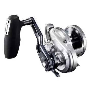 Катушка SHIMANO Double Axis 21 Ocean Jigger 2000NRXG Offshore Jigging Blue Fish серебряный