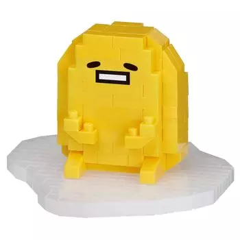 Kawada Nano Block Gudetama NBCC_231 3 x 10.5 x 18cm 12 years old and up Interior Hobby NBCC_231