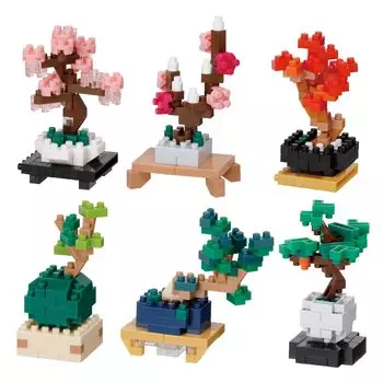 Kawada Nano Block Mini Nano Bonsai 1BOX 6 Всего 6 типов (BOX) NBMC_63S = штук,
