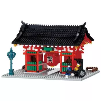 Kawada Nanoblock Kaminarimon 7 x 28 x 21 см от 12 лет Interior Hobby NBM-058 NBM-058