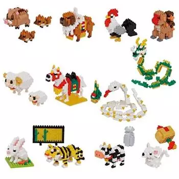 Kawada Nanoblock NB-055 Набор знаков зодиака «Зодиак»