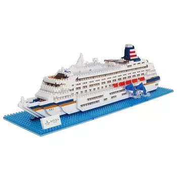 Kawada nanoblock - World Famous M.S. Asuka II advance hobby series assembly kit