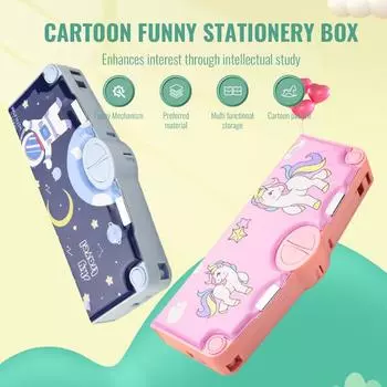 Kawaii пеналы многофункциональные симпатичные ручки коробка обратно в школу канцелярские принадлежности для девочек японский корейский сумка для хранения канцелярские принадлежности