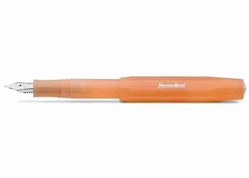 Kaweco Fountain Pen M Medium Frosted Sports Soft Mandarin Genuine Imported Product FRFP-SM