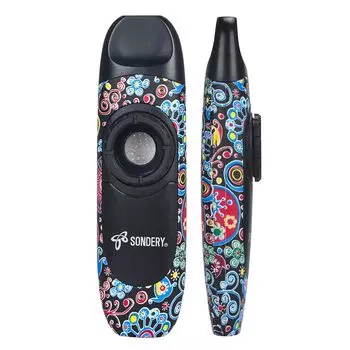 Kazoo Kazoo Вибрирующая мембрана с 5 предметами Шнурок Карманная сумка Музыкальный инструмент Подарок для всех возрастов