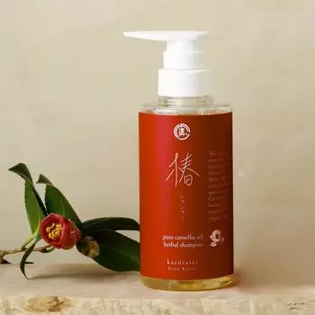 Kazurasei Special Camellia Oil Содержит шампунь для волос с камелией Киото/Гион Давно зарекомендовавший себя