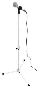 KC Микрофонная стойка Динамический микрофонный комплект MCS4400 CM2000 Белый мягкий для переноски и + (с корпусом)