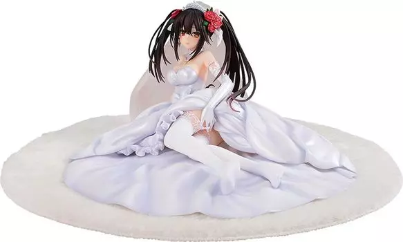 KDcolle Date A Live Оригинальная версия Свадебное платье Куруми Токисаки масштабная окрашенная готовая фигурка из ПВХ со специальным постаментом в комплекте Ver. 1/7