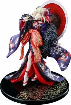 KDcolle Movie version night Saber Alter Kimono scale plastic painted finished figure resale Fate/stay [Heavens Feel] ver. 1/7