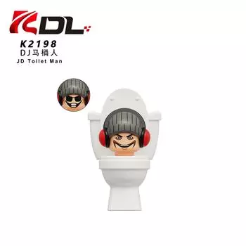 Kdl823 Kdl825 Kdl826 Kdl828 Kdl829 Игрушка-конструктор Туалет