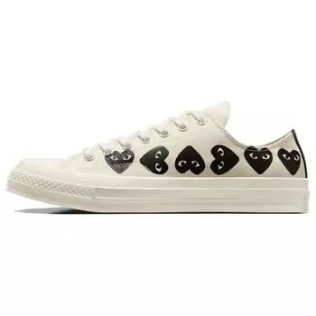 Кеды Converse Chuck Taylor All Star 70 Ox Comme des Garcons PLAY Multi-Heart Milk(A08150C) 37.5
