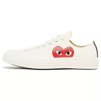Кеды Converse Chuck Taylor All Star 70 Ox Comme des Garcons PLAY Белые(A08795C) 40
