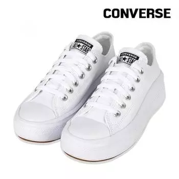 Кеды Converse Chuck Taylor All Star Move Low белые 570257c 570257C/230mm(US6)