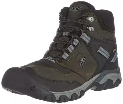 KEEN Треккинговые ботинки RIDGE FLEX MID WP Ridge Flex Mid Водонепроницаемые см Мужские MAGNET/BLACK 27.5