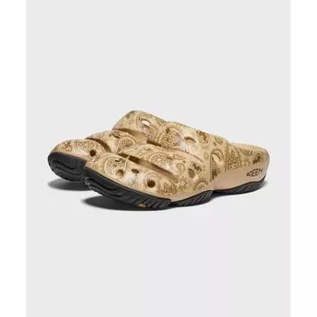 Keen X Tokyo Hemp Connection Yogi Arts Slide Cafe Latte Paisley 280