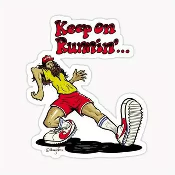 Keep On Running| PVC | Decal For Car 1pc