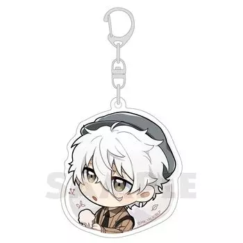Keith Blue Rock Acrylic Key Chain Approximately long side 70 x short side 60 x thickness within 3 mm iron (Seishiro Nagi/Autumn) Acrylic,