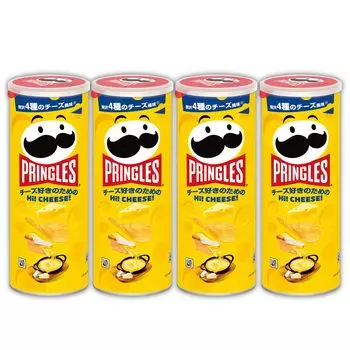 Kellogg Pringles M банка 95 г x 4 шт. Привет! СЫР!