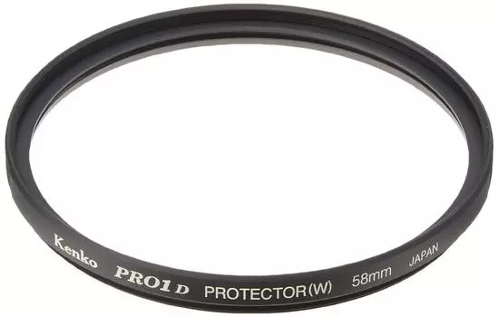 Kenko 58 мм Kenko PRO1D Protector Нет презентации черная рамка для зарубежных стран (W) [Выходная] коробка, [Экспорт пакета]