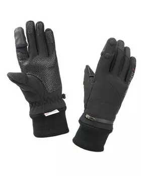 Kenko Gloves New Grip Hot Shot 7 L size Uses high performance filling material Touch screen compatible material thimble mechanism rubber honeycomb