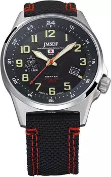 [KENTEX] Часы JSDF STANDARD Solar Maritime Self-Defense Force Модель Military S715M-03 Black