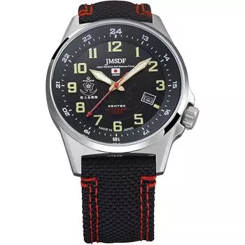 [KENTEX] часы JSDF STANDARD солнечные морские силы самообороны модель военная S715M-03 черный