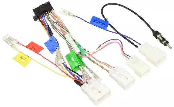 Kenwood Wide Panel Navigation System Wiring Kit for Toyota Vehicles KENWOOD KNA-200WT чёрный