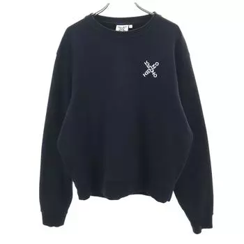 KENZO 20AW Made in Portugal Long sleeve sweat trainer S black Men s Used