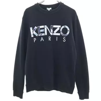 KENZO Made in Portugal Long sleeve trainer S black Men s Used
