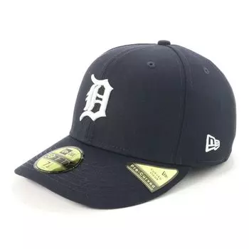 Кепка 59FIFTY Detroit Tigers Navy [New Era] предварительно изогнутая 63,5 см