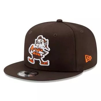 Кепка 9FIFTY Cleveland Browns NFL TEAM BASIC SNAPBACK CAP КОРИЧНЕВАЯ CLEVELAND BROWNS [New Era] коричневый