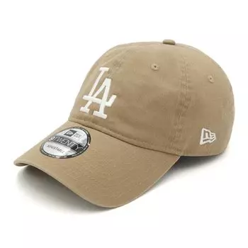Кепка 9TWENTY Low Cap MLB LA 920 WASHED LOSDOD KHA WHI 25J [New Era] Хаки/Белый M/L