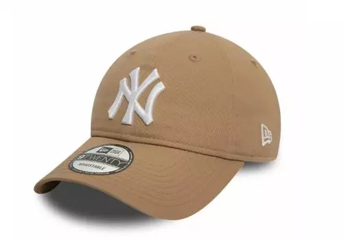 Кепка 9TWENTY Major League Low Cap Brand Hat Logo MLB Бейсбольная кепка унисекс 920 Golf Yankees Dodgers NY Khaki x [New Era] Мужская Женская (Свободный размер, белый)