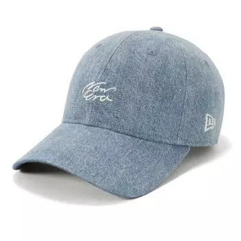 Кепка 9TWENTY Рукописный логотип стираный деним 920ES РУКОПИСИ WDNM 14388733 NER36C1766 [New Era] M/L