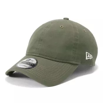 Кепка 9TWENTY, стираный хлопок, базовый, оливковый [New Era]