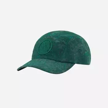 Кепка Camp Supreme x Stone Island Темно-зеленая 23FW