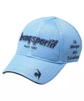Кепка Coq Sportif Double Russell с логотипом и вентиляцией для гольфа LG5SCP12M SA00 [Le Golf] мужская (Саксофон)