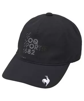 Кепка Coq Sportif, легкая, антибактериальная, устойчивая к запахам, стильная, для гольфа LG5SCP07M BK00 [Le Golf] для мужчин (черный)