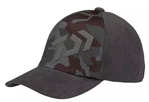 Кепка DAIWA Foam Print Camo, черная, без камуфляжа DC-91009W