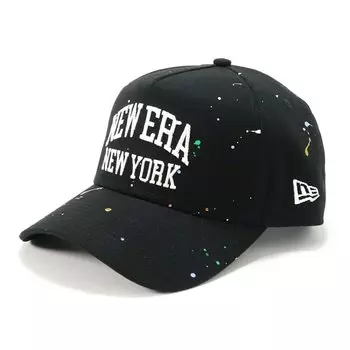 Кепка для гольфа 9FORTY Splash Paint Splash Paint Arch Logo Black 13515961 Black F [New Era] Мужская A-образная