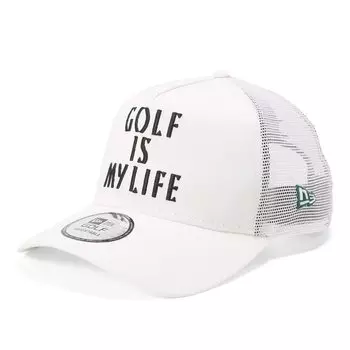 Кепка для гольфа 9FORTY Tracker Golf is My Life унисекс шляпа головной убор [New Era] A-образная оправа 13517937/13517938 белый