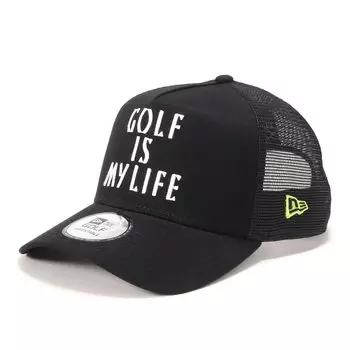 Кепка для гольфа 9FORTY Tracker Golf is My Life унисекс шляпа головной убор [New Era] A-образная оправа 13517937/13517938 чёрный