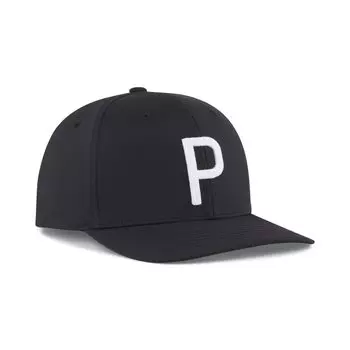 Кепка для гольфа Golf Heritage P Cap PUMA Glow [PUMA] мужская черная/белая