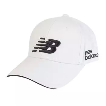 Кепка для гольфа New Balance COOLMAX Регулируемая FR Мужская (Влагоотводящий, Быстросохнущий, Размер) / 012-4987005 030_Белый