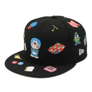Кепка Doraemon 950 ALLOVER 14174556 черная [Новая эра]
