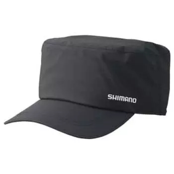 Кепка дождевик Shimano черная M CA-001V чёрный